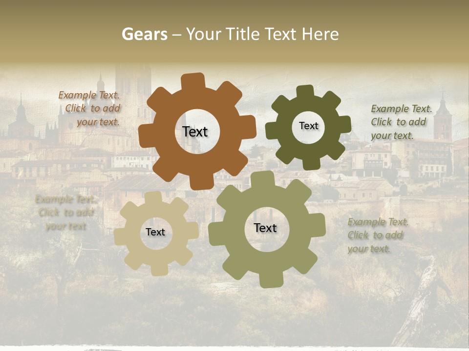 Artistic Medieval Summer PowerPoint Template