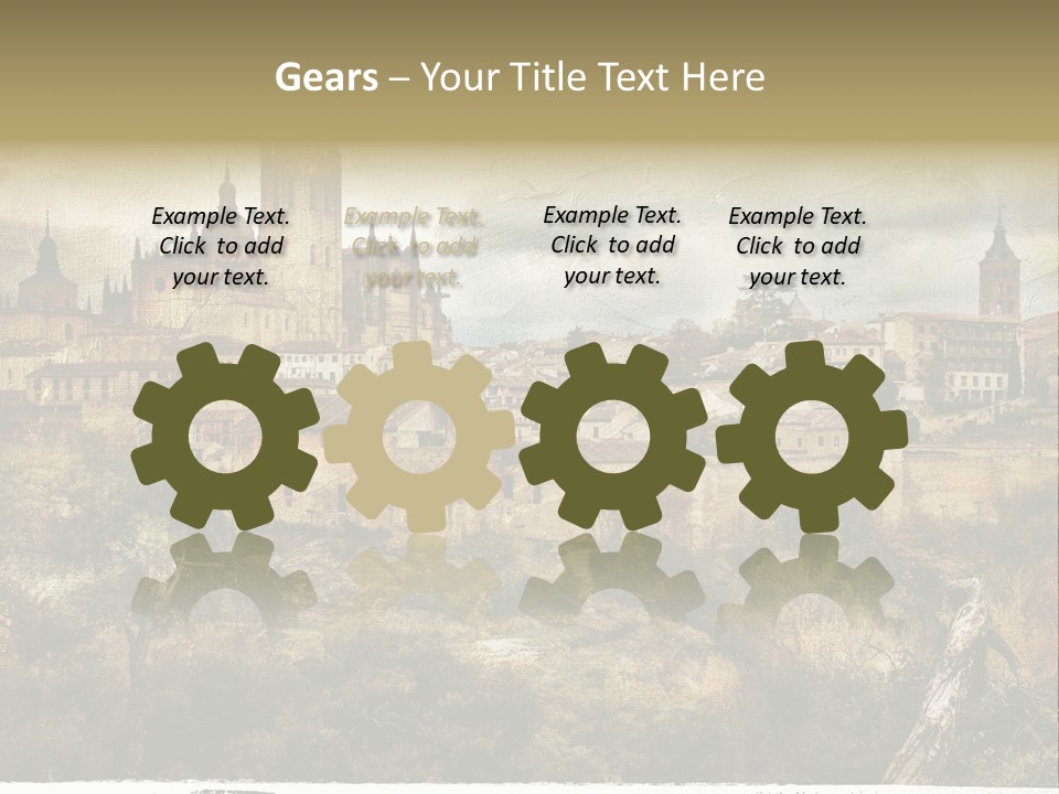 Artistic Medieval Summer PowerPoint Template