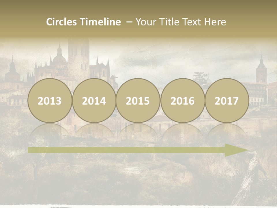 Artistic Medieval Summer PowerPoint Template