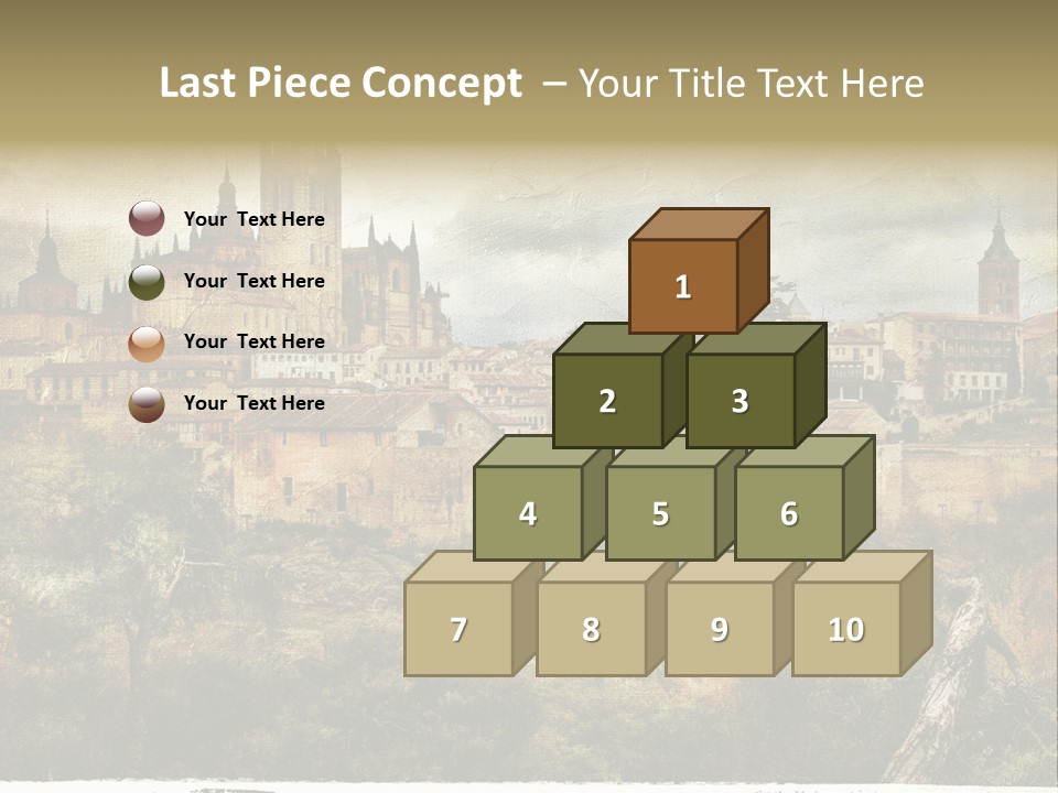 Artistic Medieval Summer PowerPoint Template