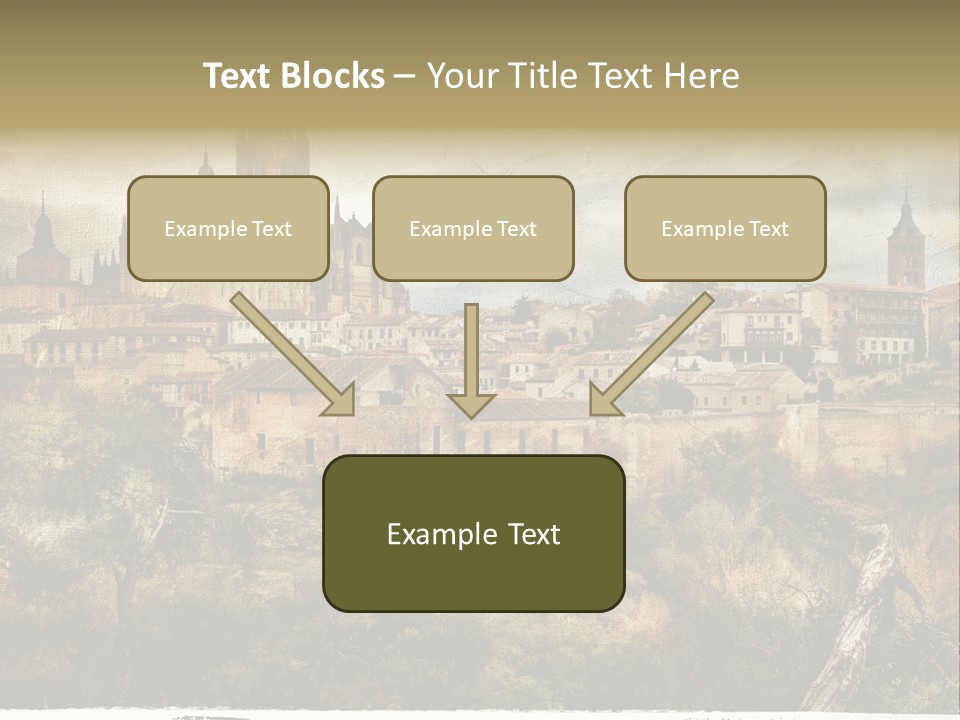 Artistic Medieval Summer PowerPoint Template