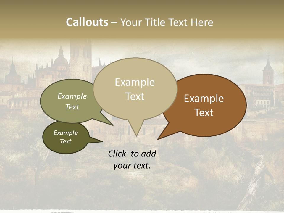 Artistic Medieval Summer PowerPoint Template