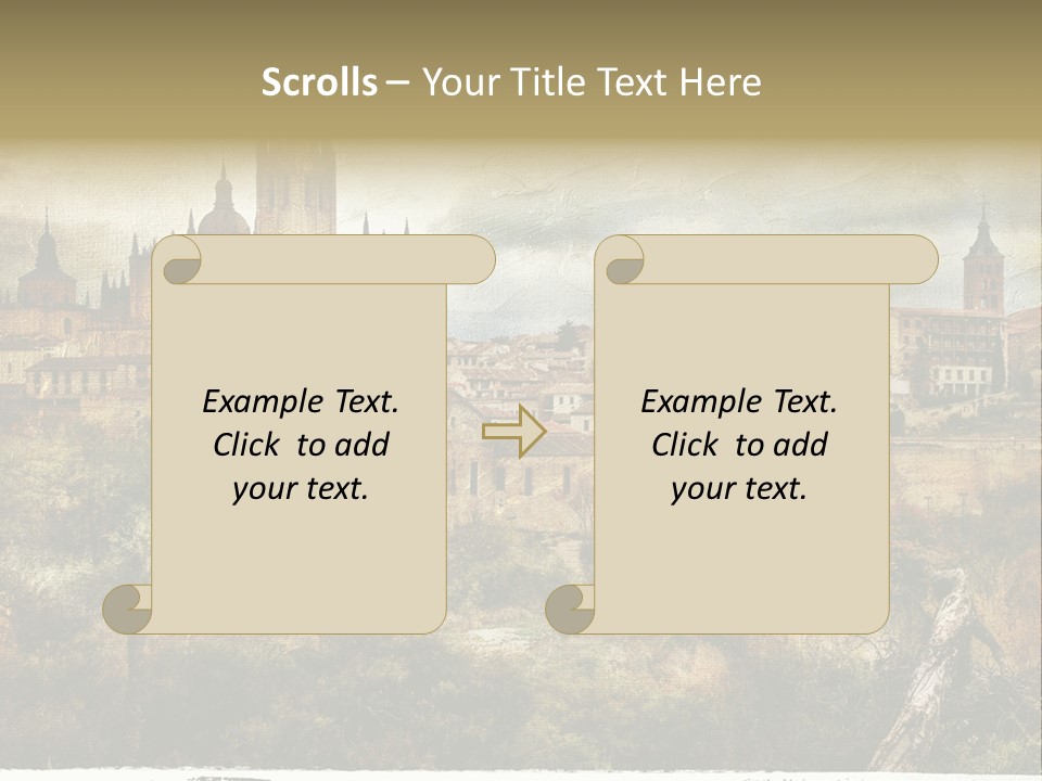 Artistic Medieval Summer PowerPoint Template
