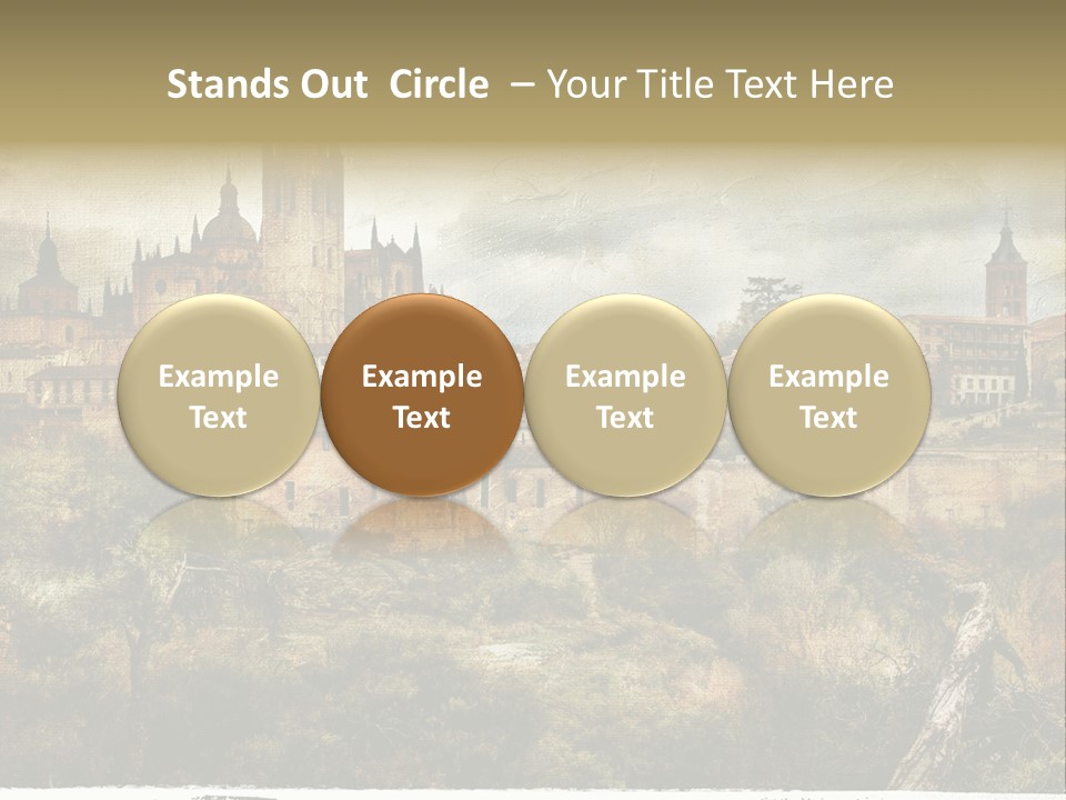 Artistic Medieval Summer PowerPoint Template