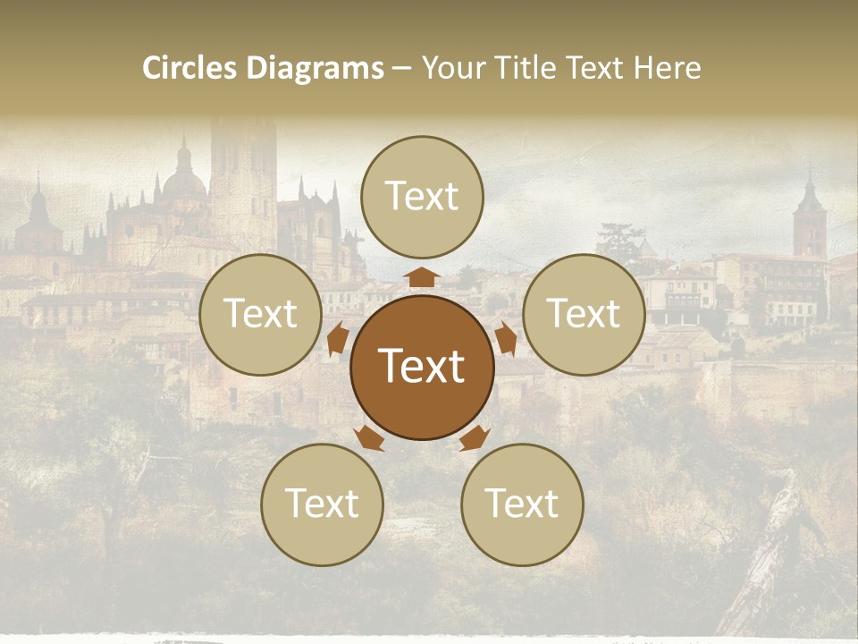 Artistic Medieval Summer PowerPoint Template