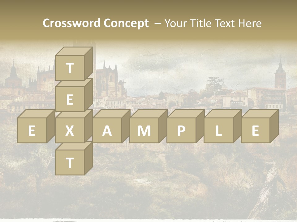 Artistic Medieval Summer PowerPoint Template