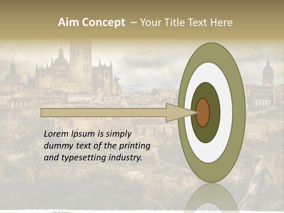 Artistic Medieval Summer PowerPoint Template