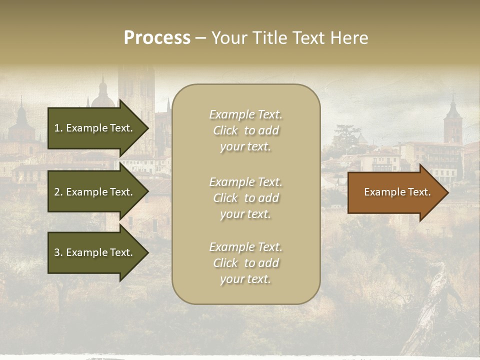 Artistic Medieval Summer PowerPoint Template