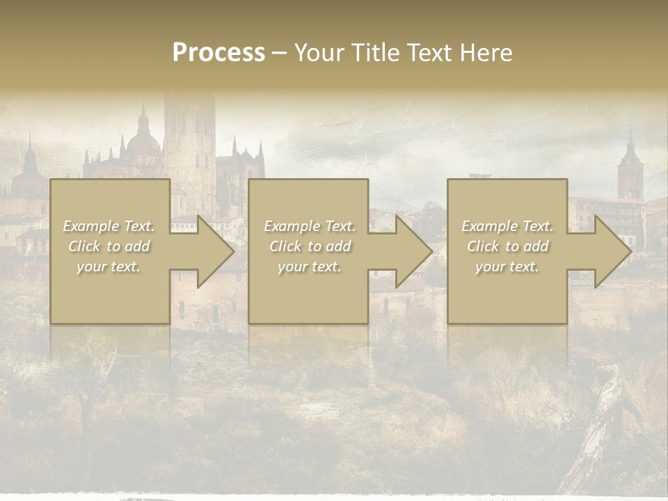 Artistic Medieval Summer PowerPoint Template