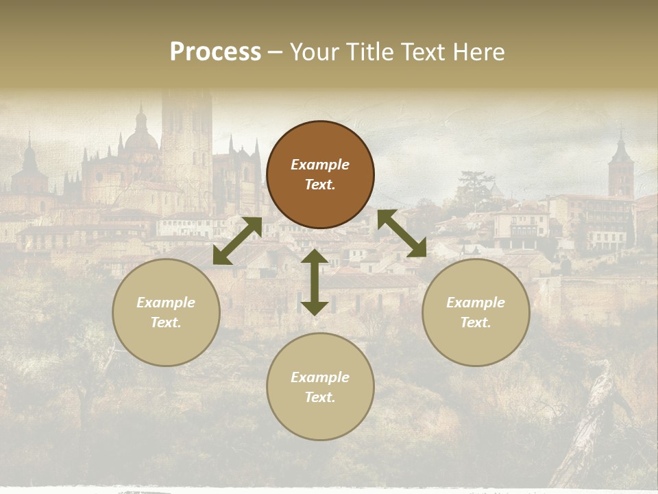 Artistic Medieval Summer PowerPoint Template