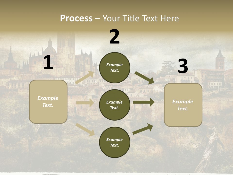 Artistic Medieval Summer PowerPoint Template