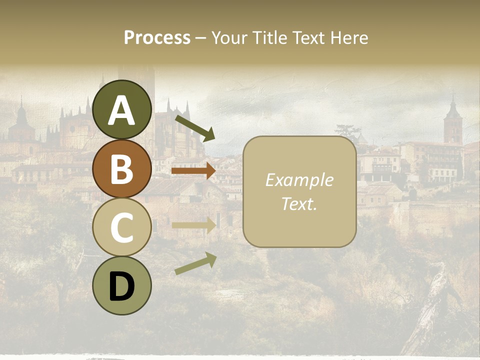 Artistic Medieval Summer PowerPoint Template