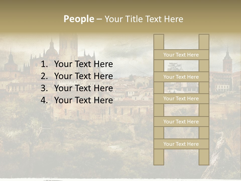 Artistic Medieval Summer PowerPoint Template