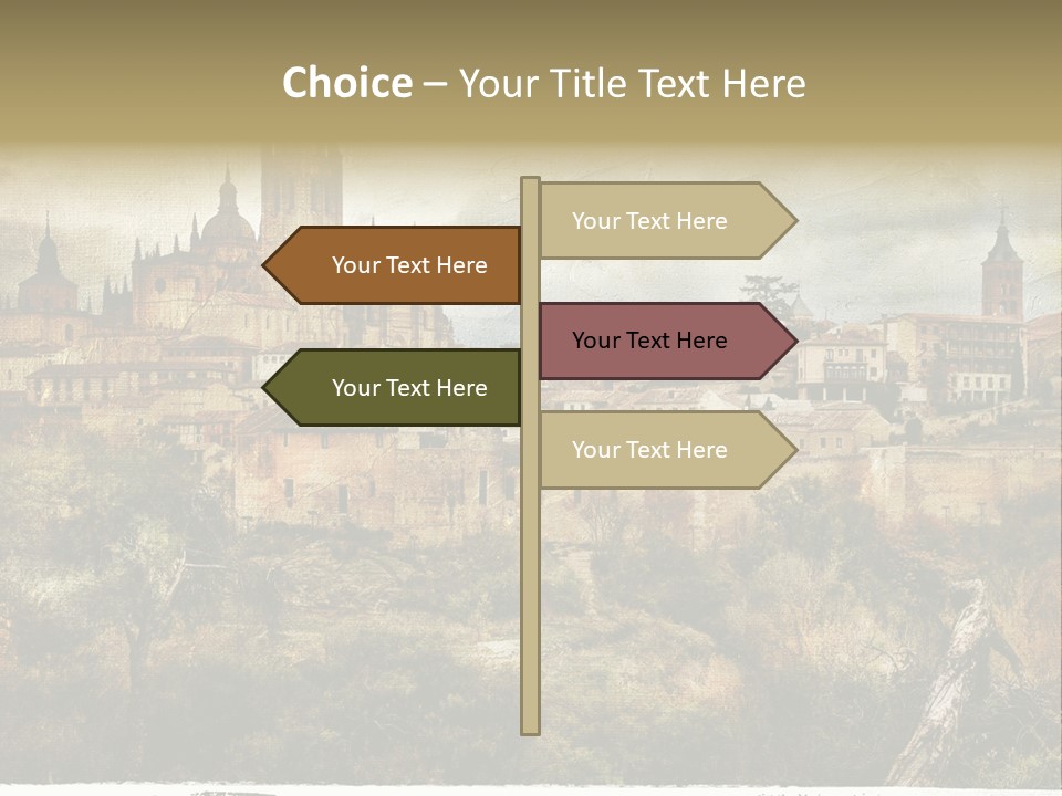 Artistic Medieval Summer PowerPoint Template