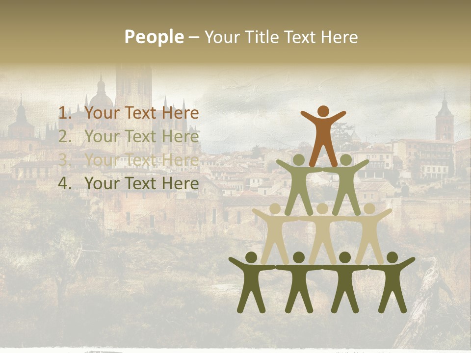 Artistic Medieval Summer PowerPoint Template