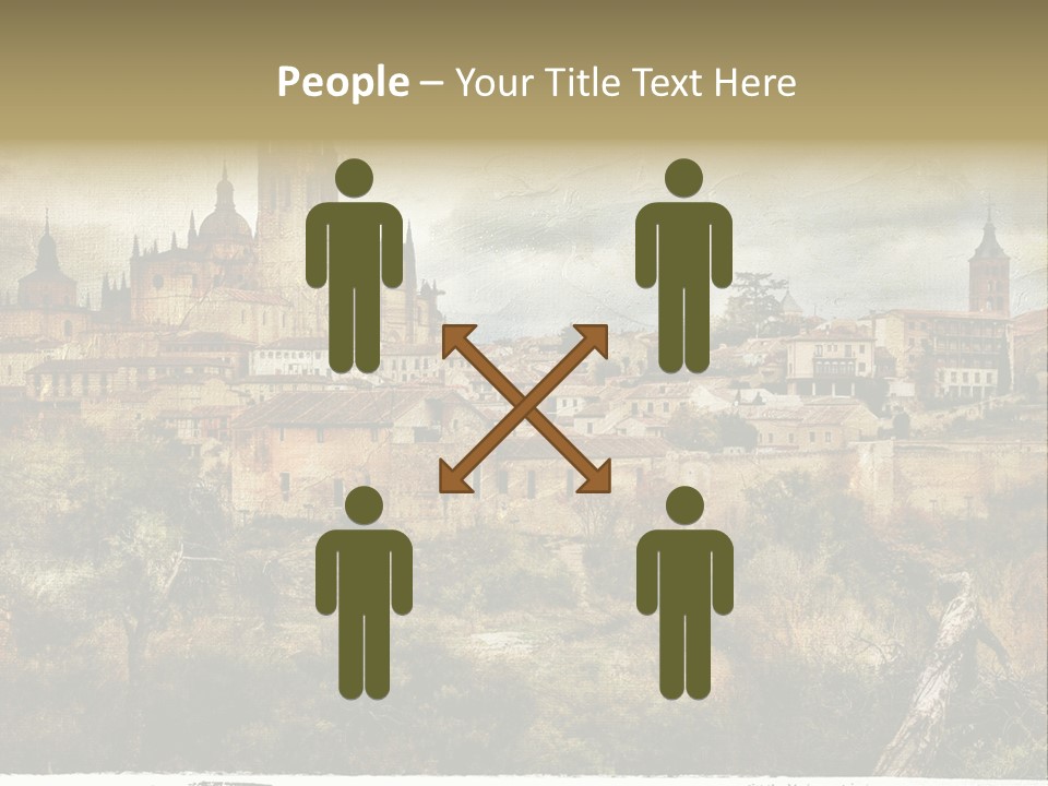 Artistic Medieval Summer PowerPoint Template