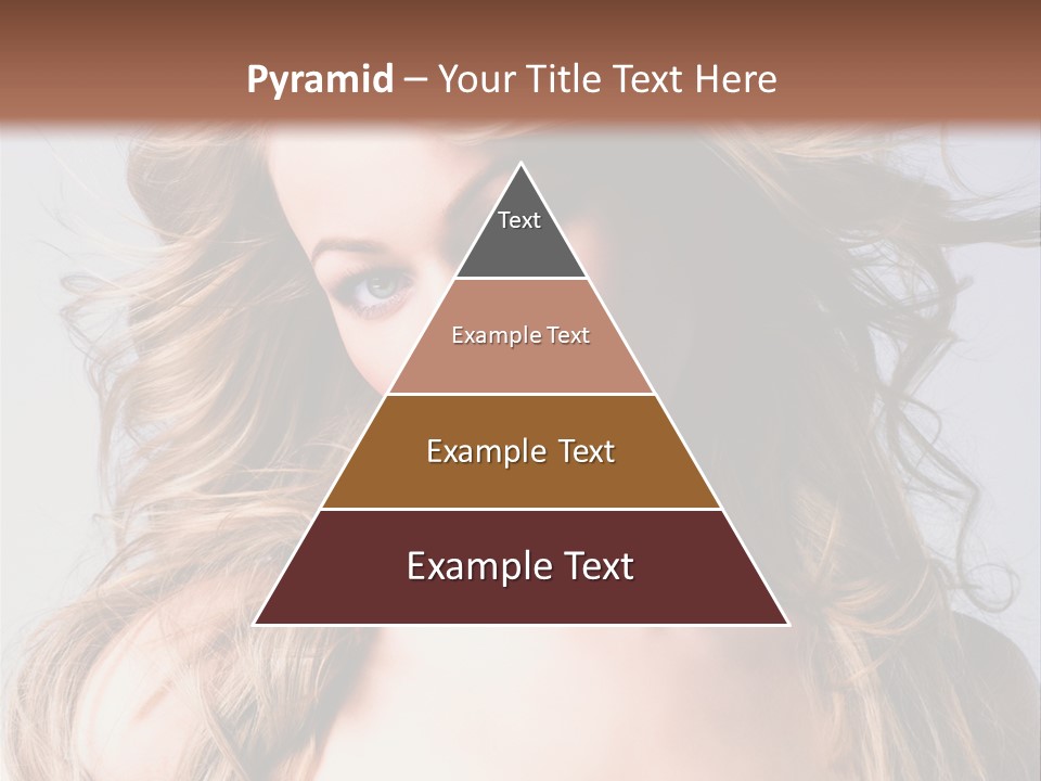 Lady People Blond PowerPoint Template