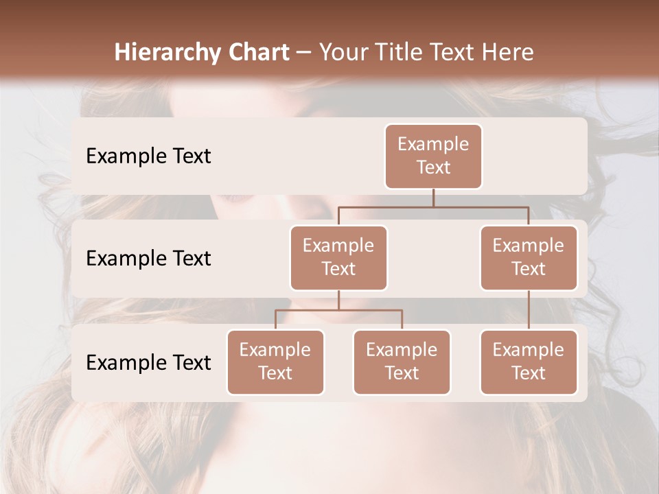 Lady People Blond PowerPoint Template