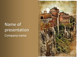 Typical Rock Artistic PowerPoint Template