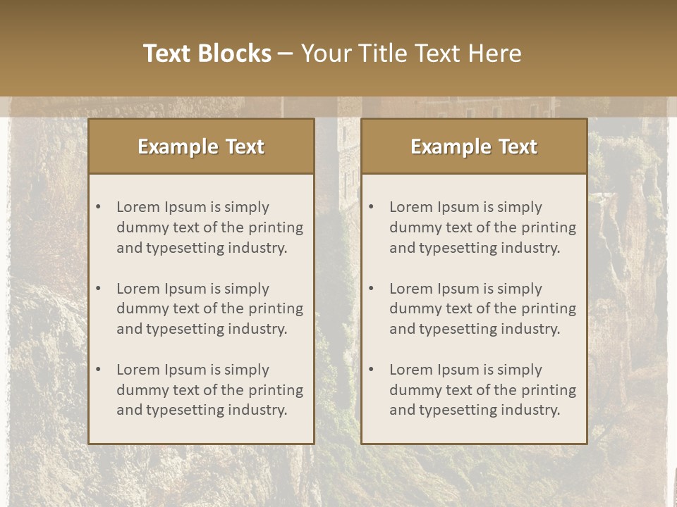 Typical Rock Artistic PowerPoint Template