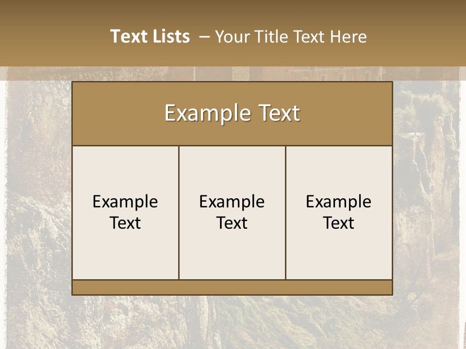 Typical Rock Artistic PowerPoint Template