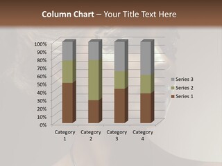 Face Neck Woman PowerPoint Template