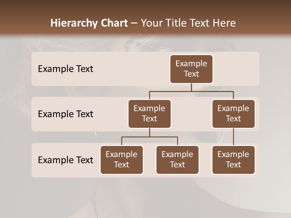 Face Neck Woman PowerPoint Template