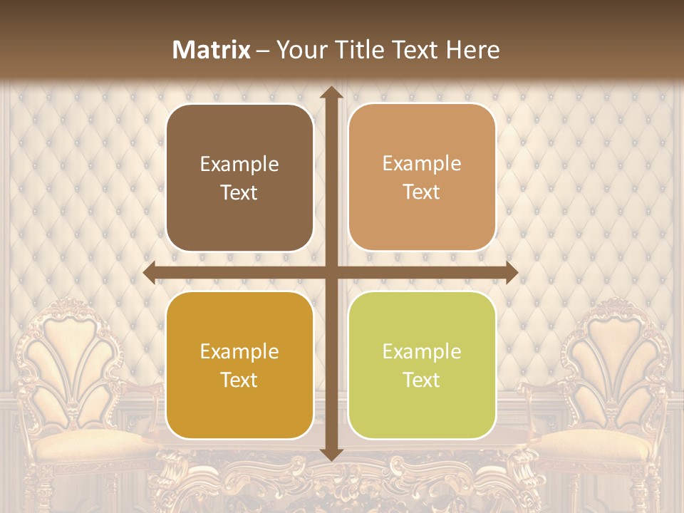 Luxury Interior Pattern PowerPoint Template