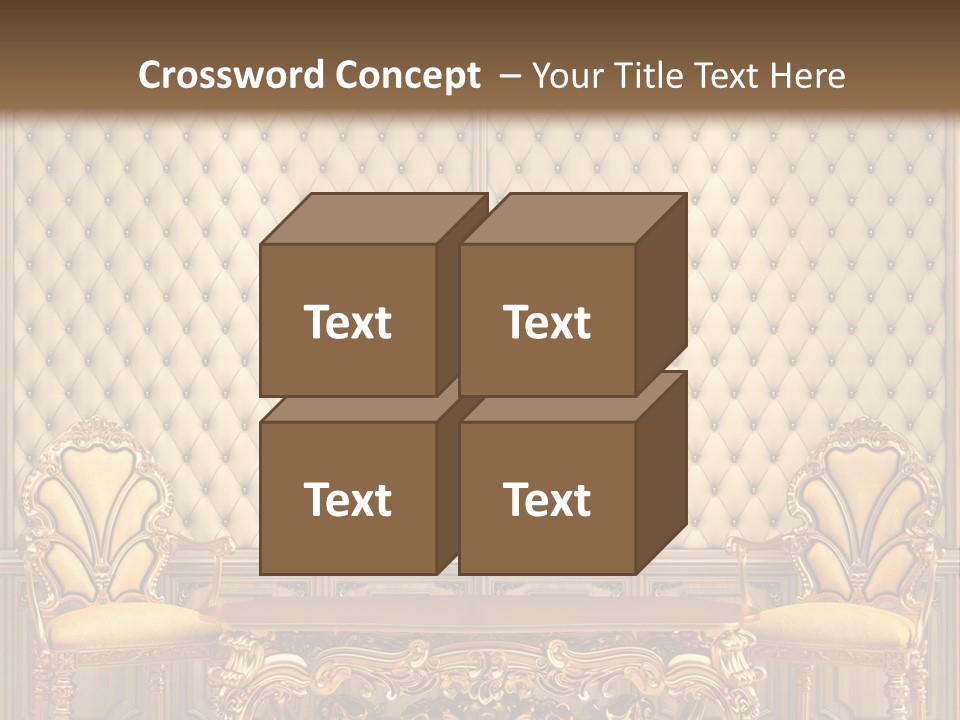 Luxury Interior Pattern PowerPoint Template