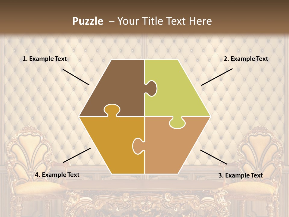 Luxury Interior Pattern PowerPoint Template