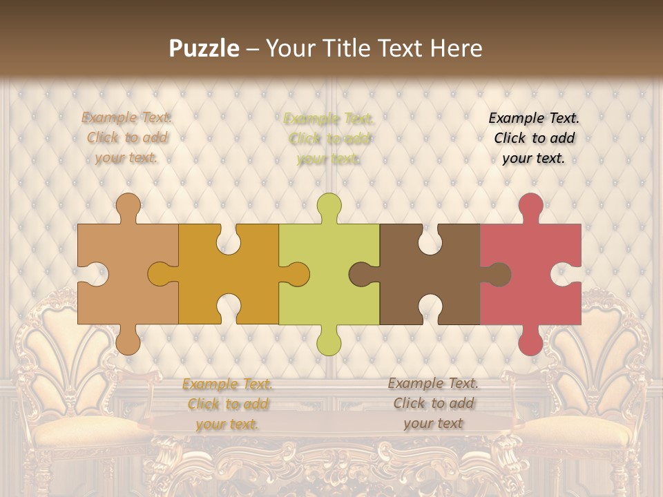 Luxury Interior Pattern PowerPoint Template