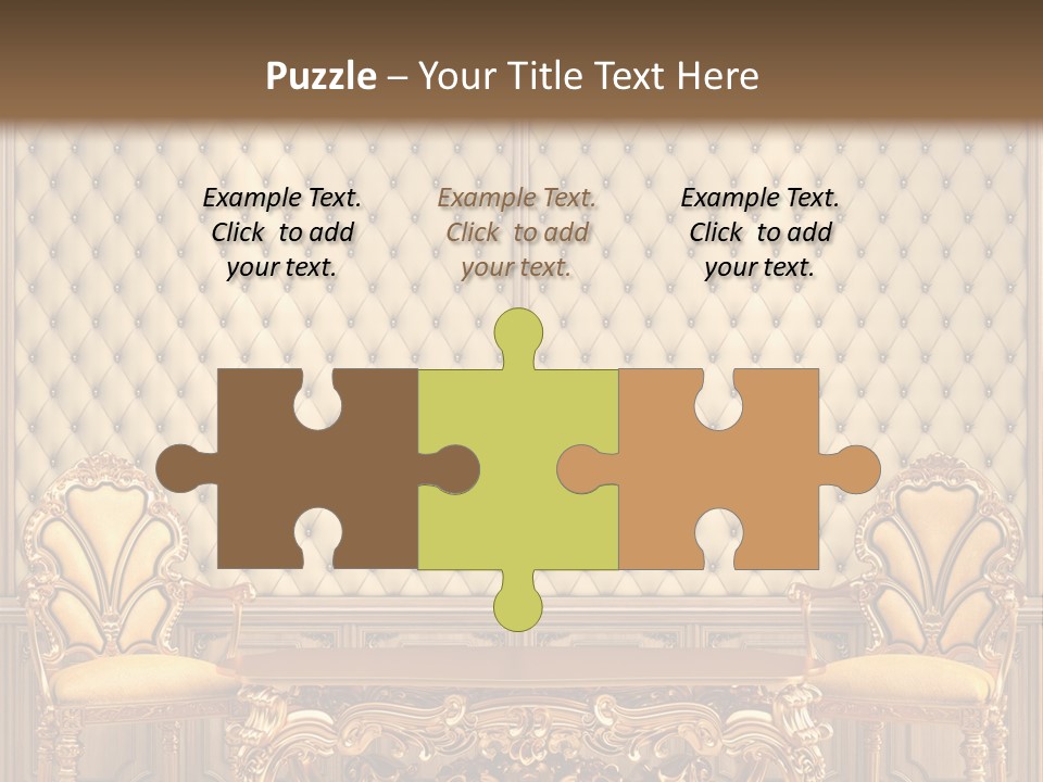 Luxury Interior Pattern PowerPoint Template