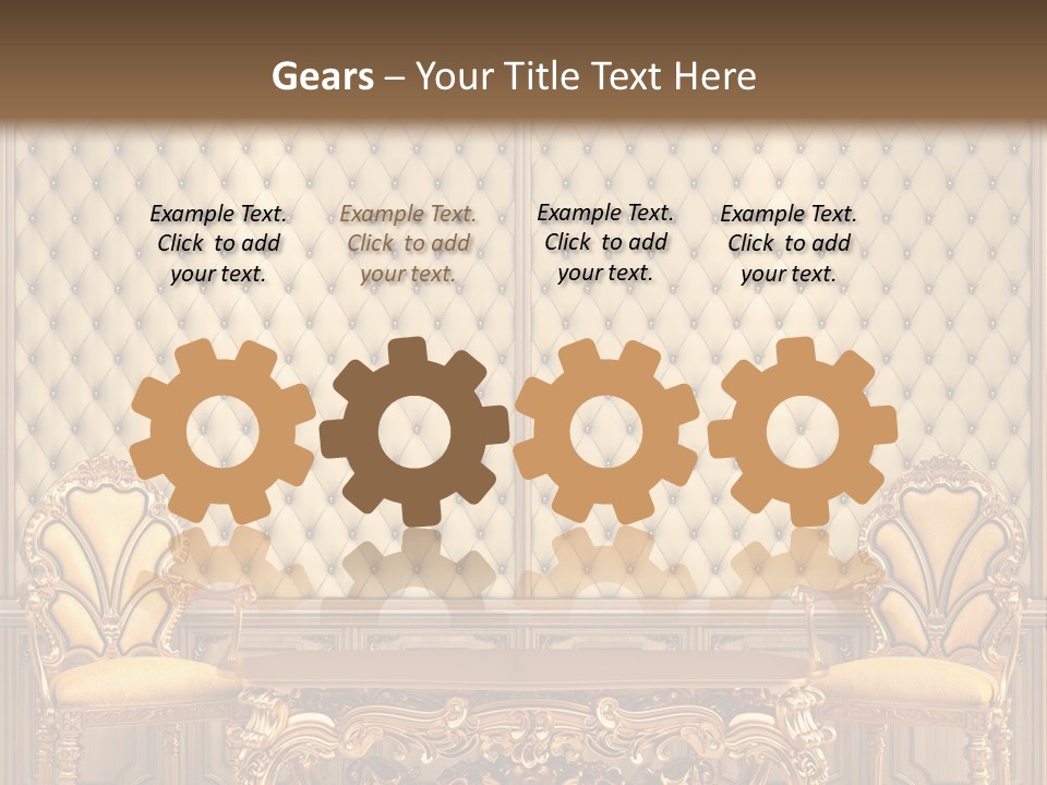 Luxury Interior Pattern PowerPoint Template