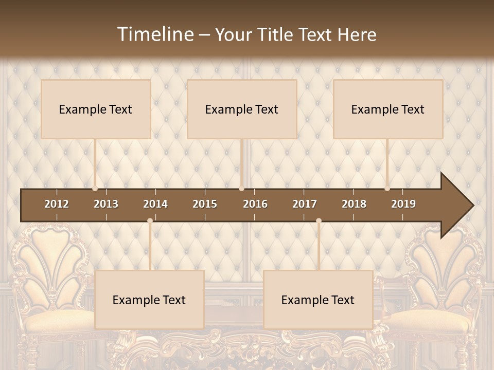 Luxury Interior Pattern PowerPoint Template