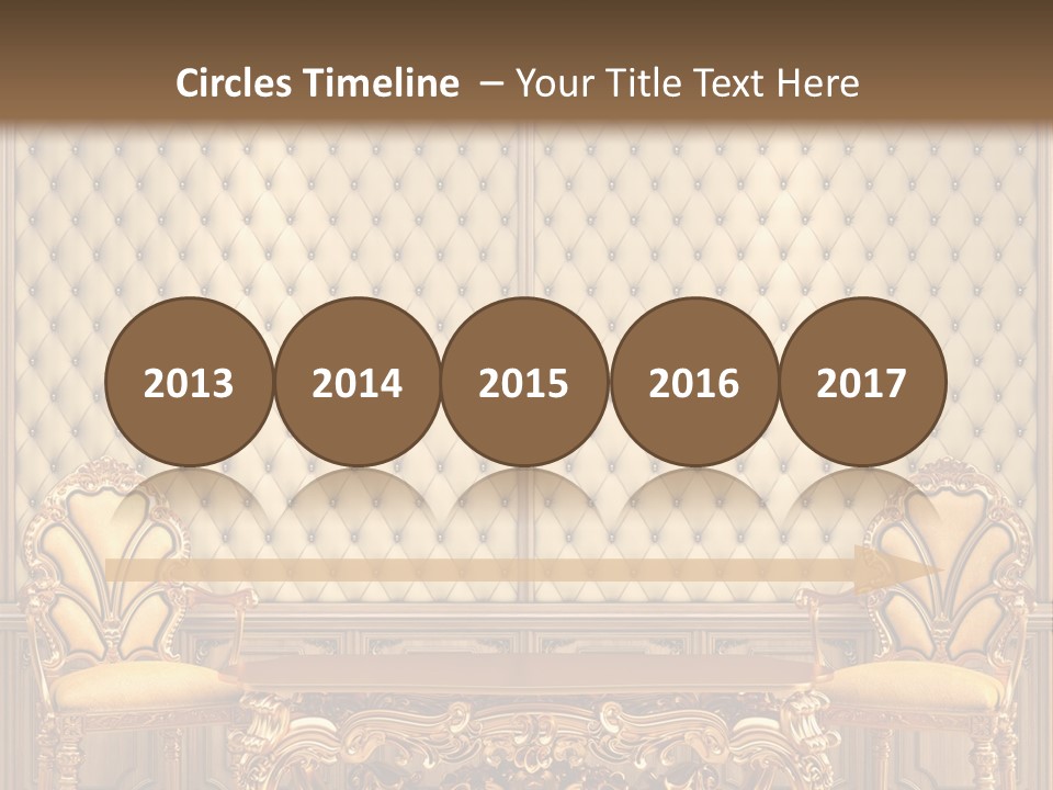 Luxury Interior Pattern PowerPoint Template