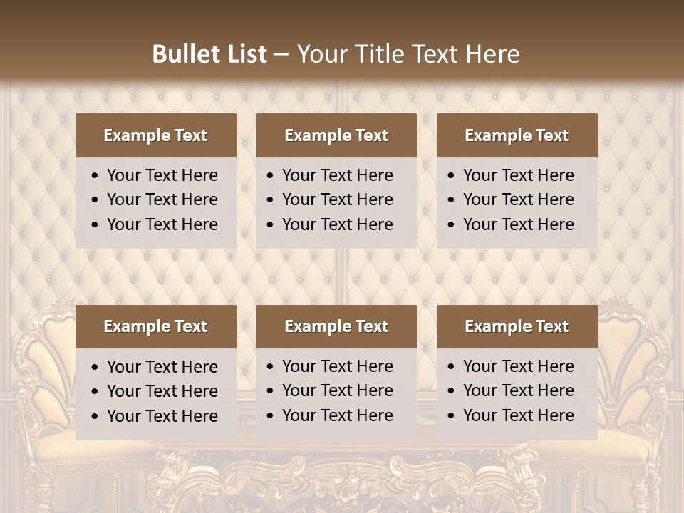 Luxury Interior Pattern PowerPoint Template