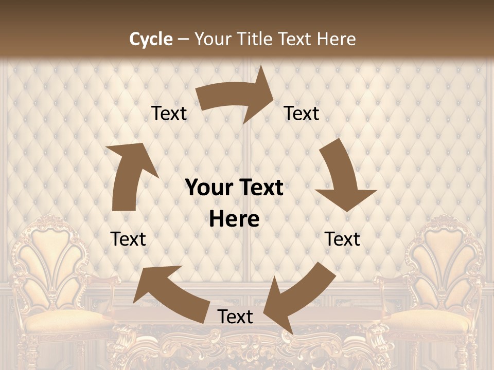 Luxury Interior Pattern PowerPoint Template