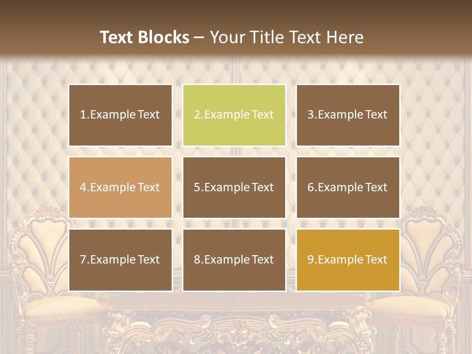 Luxury Interior Pattern PowerPoint Template