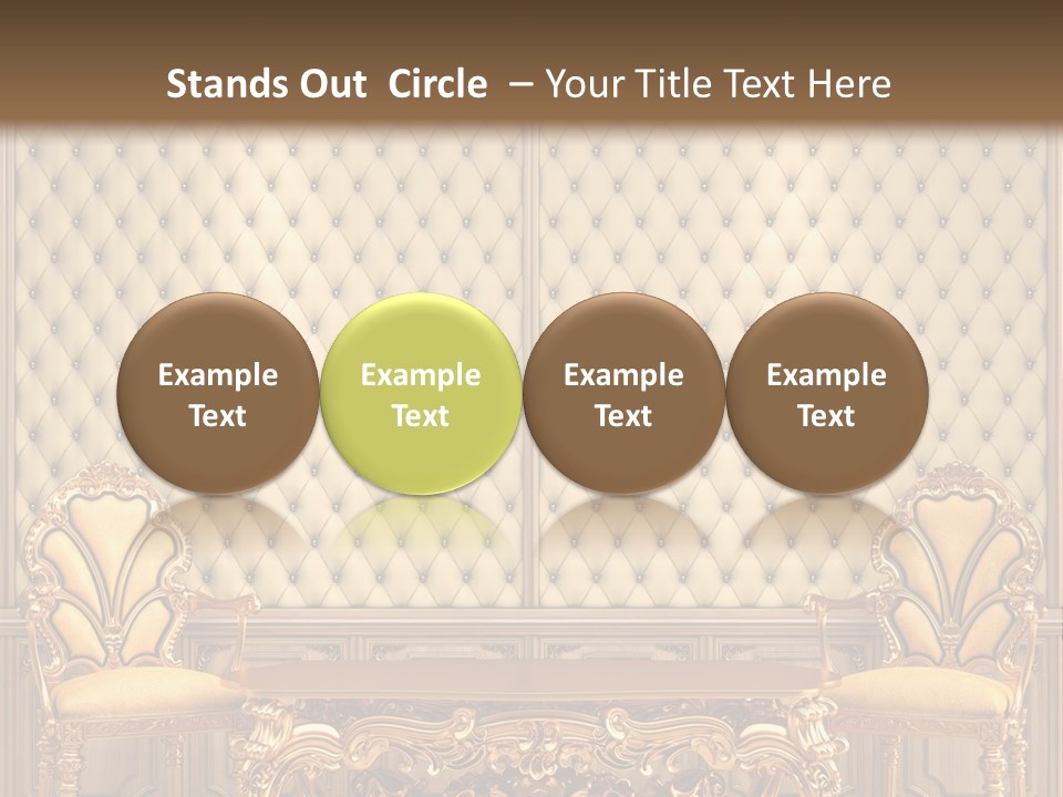 Luxury Interior Pattern PowerPoint Template