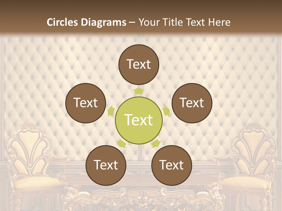 Luxury Interior Pattern PowerPoint Template