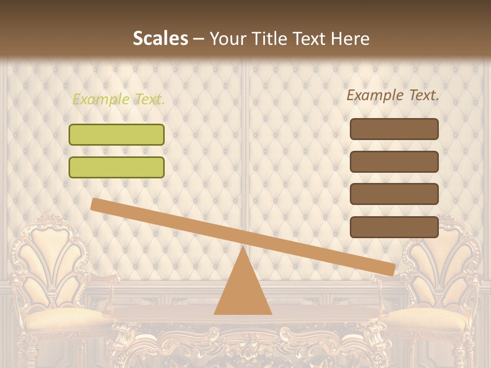 Luxury Interior Pattern PowerPoint Template