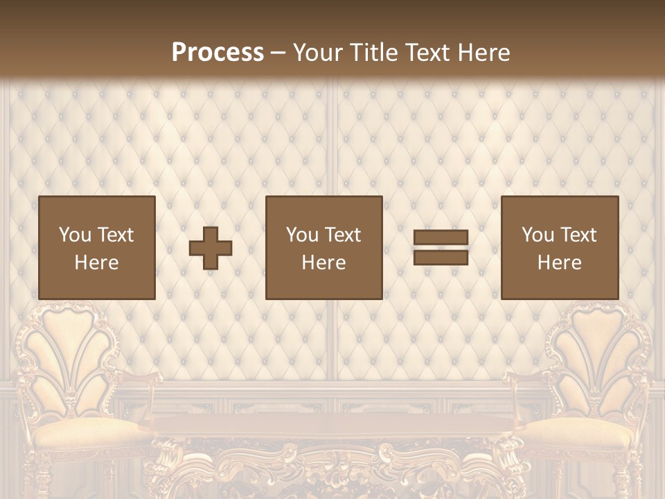 Luxury Interior Pattern PowerPoint Template