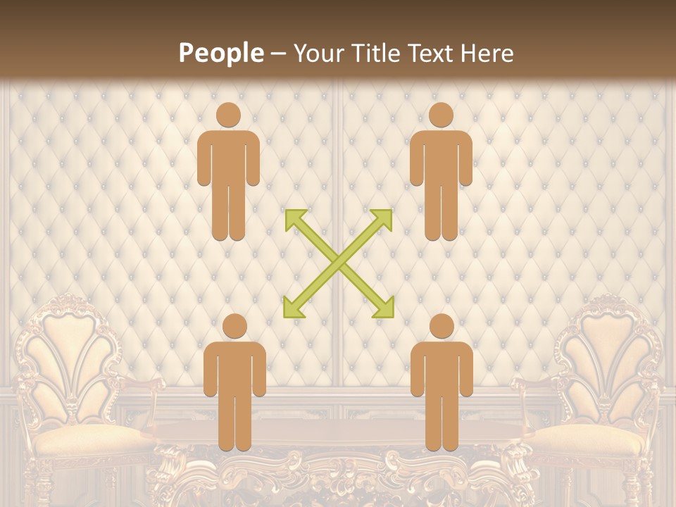 Luxury Interior Pattern PowerPoint Template