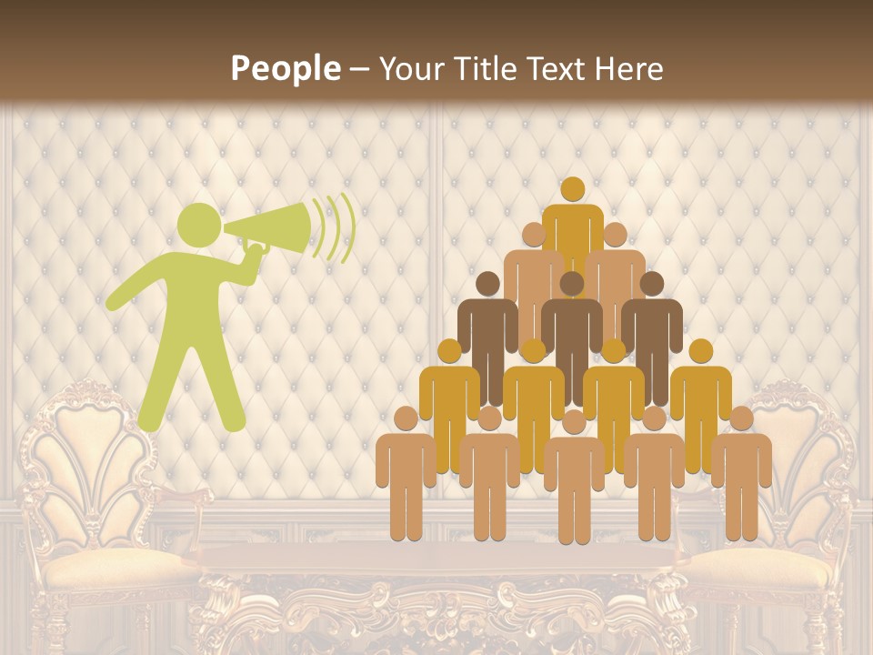 Luxury Interior Pattern PowerPoint Template