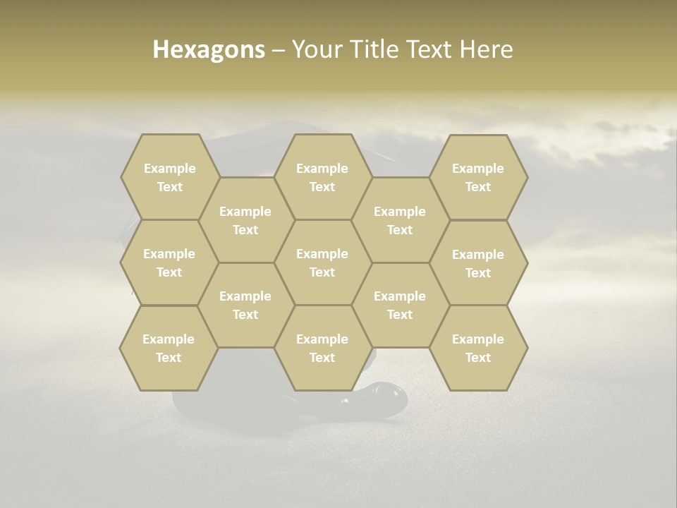 Desert Rain Career PowerPoint Template