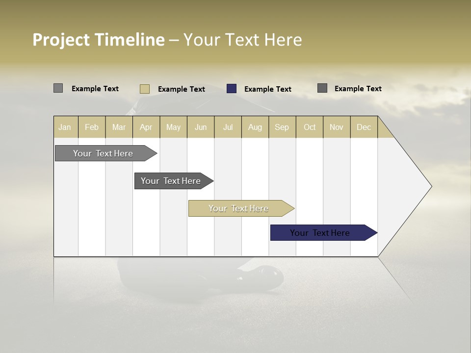 Desert Rain Career PowerPoint Template