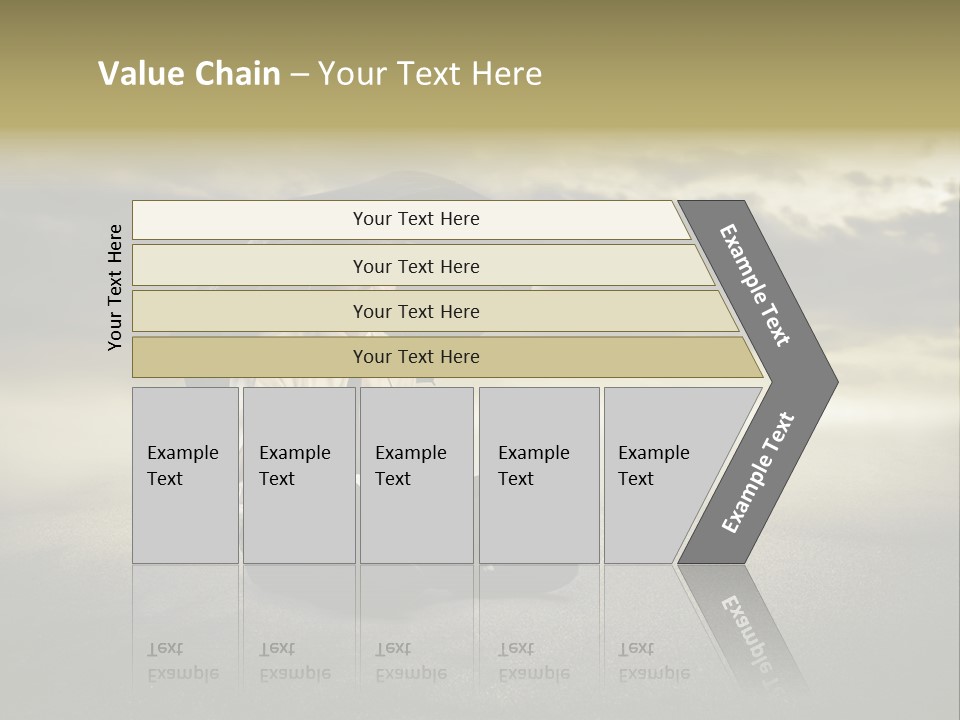 Desert Rain Career PowerPoint Template