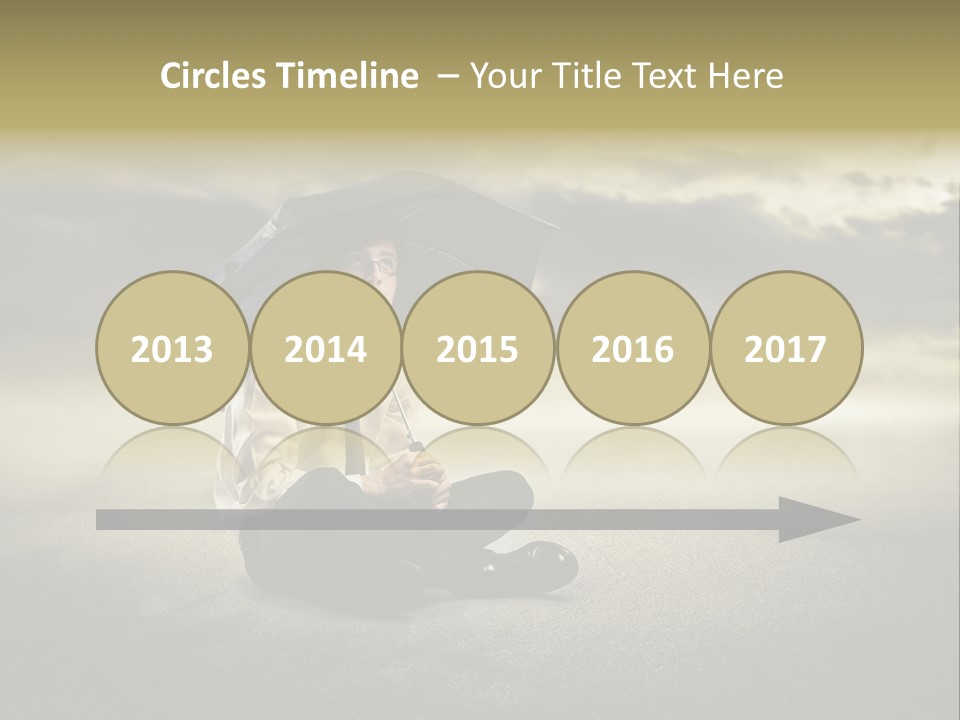 Desert Rain Career PowerPoint Template