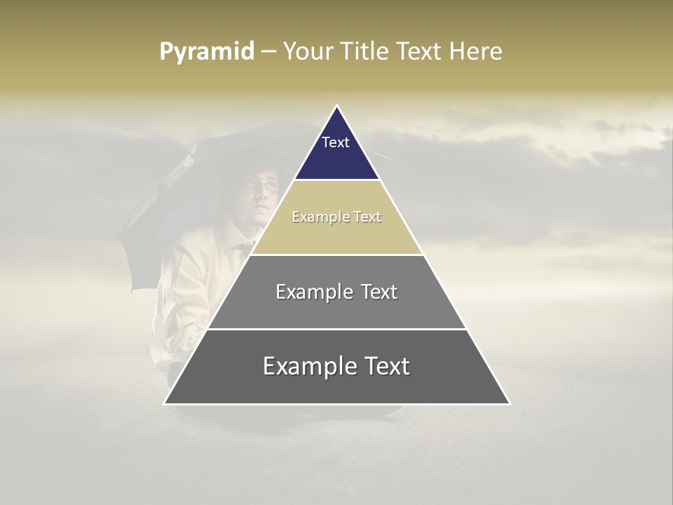 Desert Rain Career PowerPoint Template