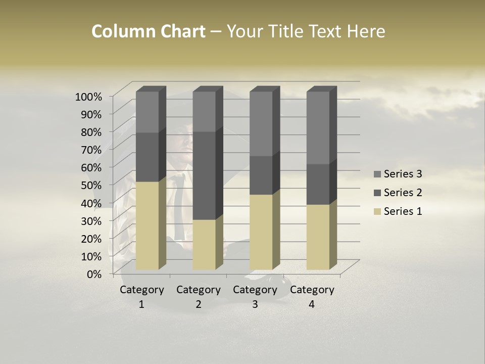 Desert Rain Career PowerPoint Template